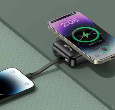 POWER BANK EWTTO (EW-E206) MAGNETICA CARGA RAPIDA 22.5W NEGRO