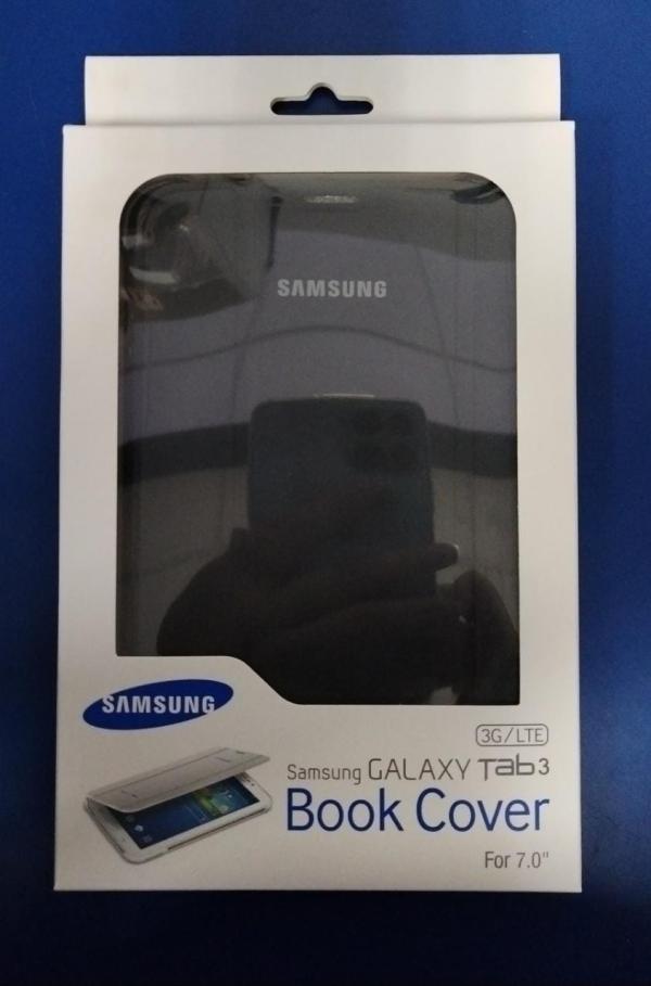 ESTUCHE SAMSUNG GALAXY BOOK COVER  TAB3 7.0 ORIGINAL NEGRO