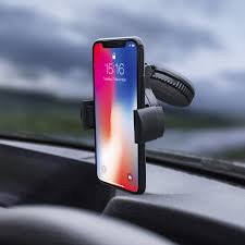 HOLDER TRIDENT  WINDSHIELD MOUNT UNIVERSAL NEGRO