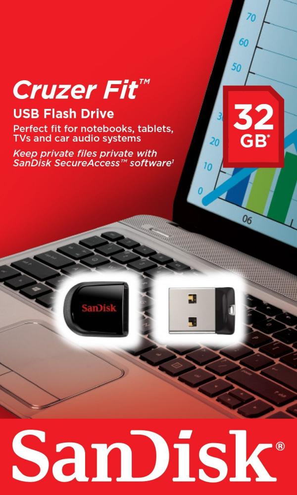 LLAVE MAYA SANDISK CRUZER FIT 32GB