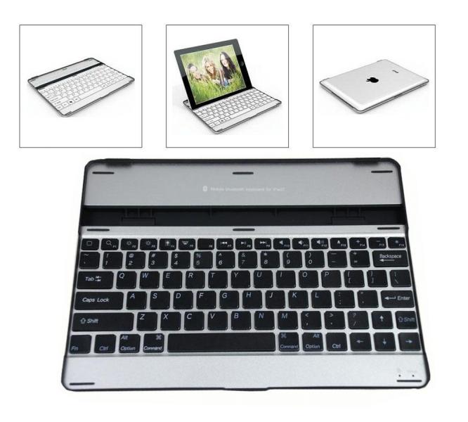 TECLADO BLUETOOTH IPAD 2/3 BLANCO