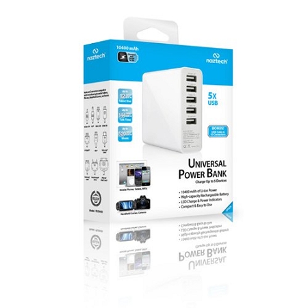 CENTRO DE CARGA NAZTECH BLANCO