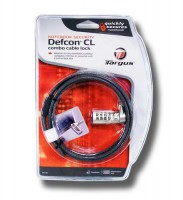 CABLE DEFCON LOCK PARA LAPTOP PLATEADO