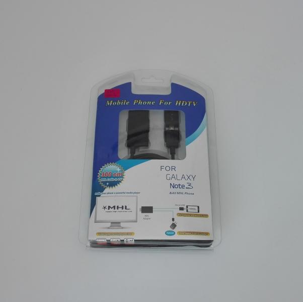 CABLE HDMI 3M MOTE 3 N900 NEGRO