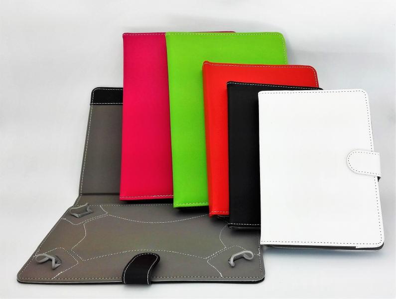 ESTUCHE CUERO TABLET 7" NARANJA