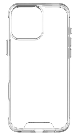 ESTUCHE SILICON IPHONE 16 PRO MAX TRANSPARENTE