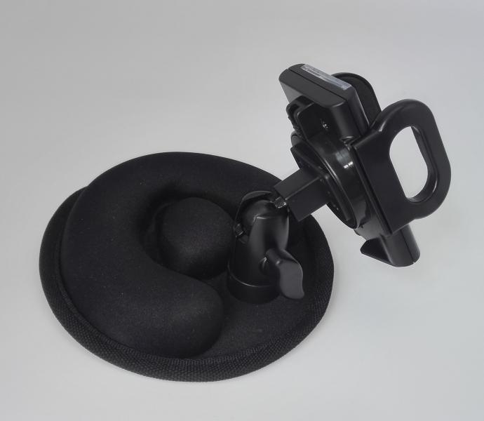 HOLDER UNIVERSAL CON BASE PARA DASH NEGRO