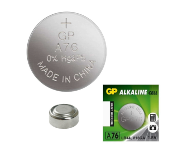 BATERIA ALCALINA LR44 PAQUETE 1 UNF A76F