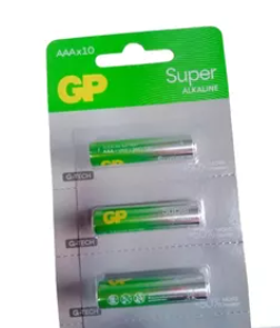 BATERIA ALCALINA AAA PAQUETE 1 UND GP24A