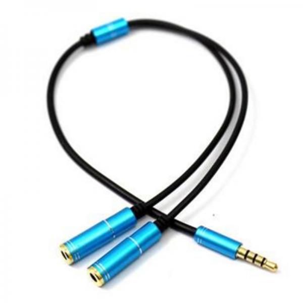 CABLE AUDIO AV 2-1 VARIOS COLORES