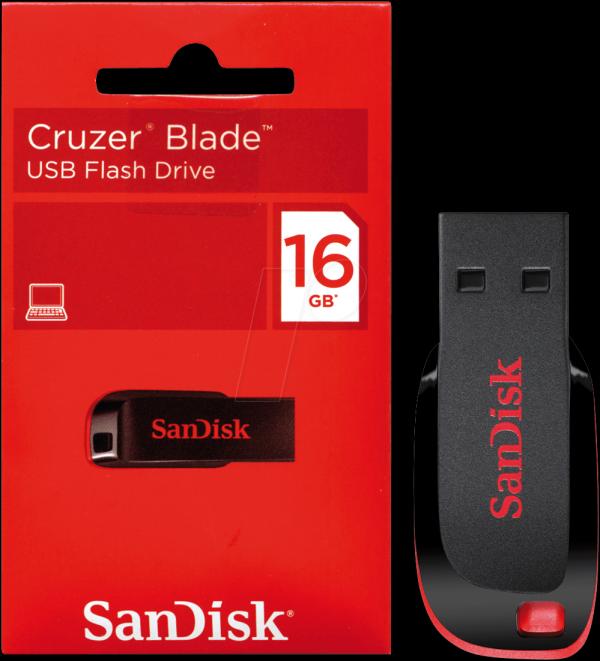 LLAVE MAYA  SANDISK CRUZER BLADE 16GB