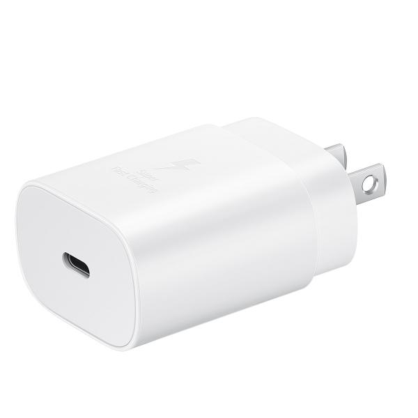 CUBO SAMSUNG GALAXY TIPO C SUPER CARGA RAPIDA BLANCO