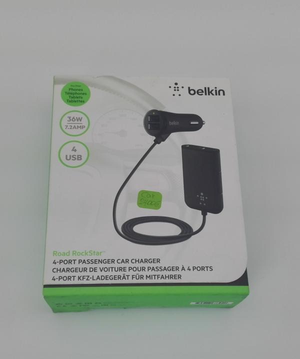 CARGADOR CARRO ROAD ROCKSTAR 36W 4USB