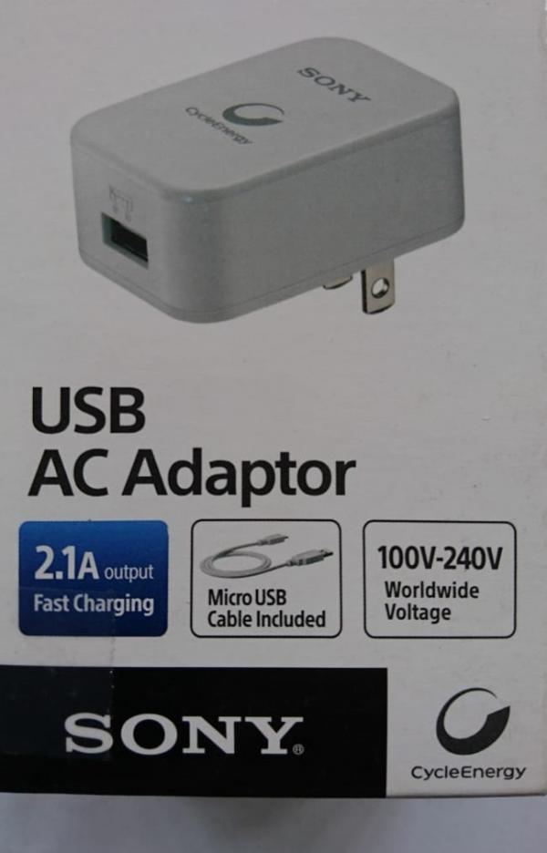 CUBO SONY USB BLISTER BLANCO