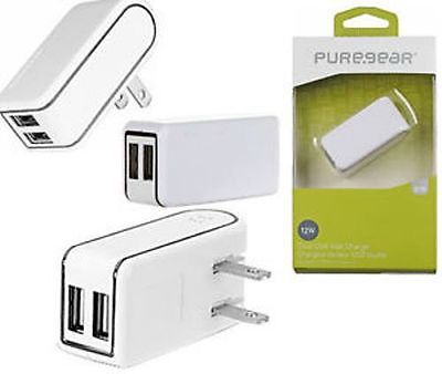 CARGADOR CASA PUREGEAR DUAL USB 12W