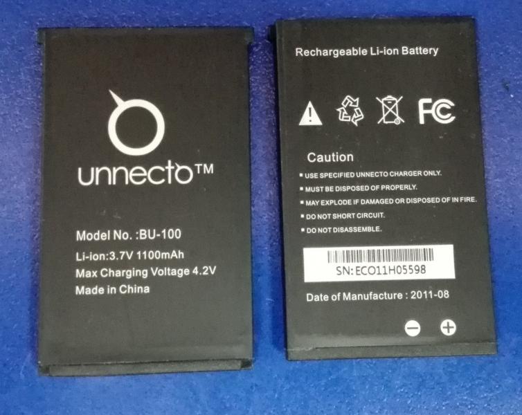 REPUESTO BATERIA UNNECTO ORIGINAL (BU-100) 1100 mAh/4.2v