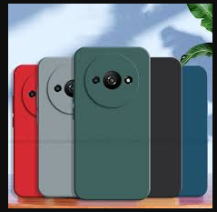 ESTUCHE SILICON XIAOMI REDMI A3 ROSADO/NEGRO/AZUL