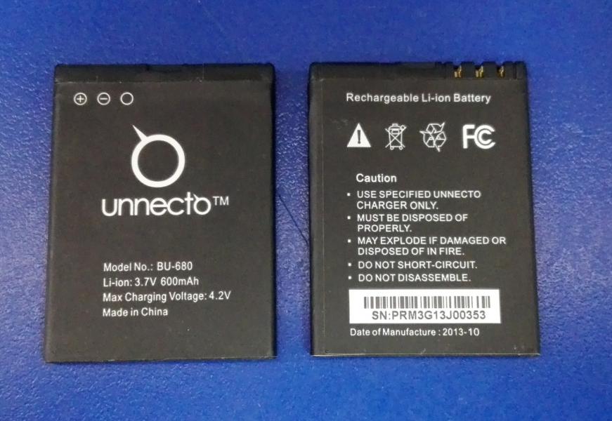 REPUESTO UNNECTO BU-350 3.7V/900mAh