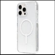 ESTUCHE SPACE DE SILICON IPHONE 14 PRO MAX TRANSPARENTE