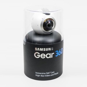 CAMARA SAMSUNG GEAR INMERSIVA 360 ALTA RESOLUCION VIDEO/ FOTOS  SM-C200 BLANCO