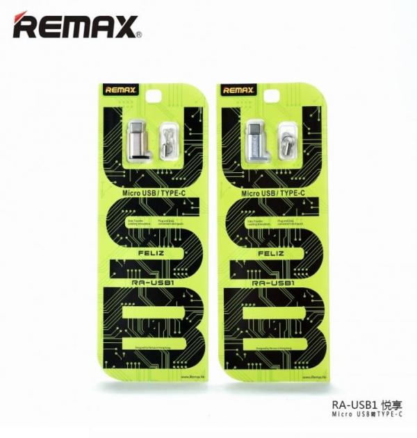 ADAPTADOR REMAX MICRO USB / TIPO C