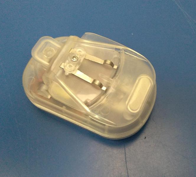 CARGADOR CASA BATERIA PORTATIL TRANSPARENTE