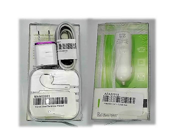 PROMOCION # 22 (AUDIFONO + ADAPTADOR CARRO + ADAPTADOR CASA )