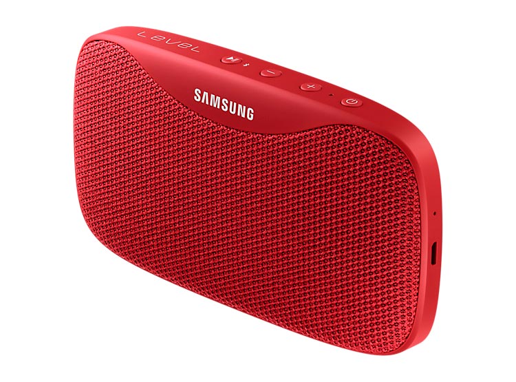 PARLANTE SAMSUNG LEVEL BOX SLIM ROJO
