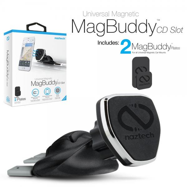 HOLDER NAZTECH MAGBUDDY CD SLOT NEGRO