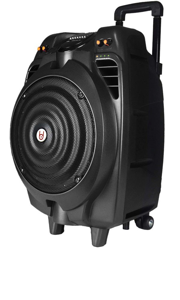 PARLANTE X8 CON MIGROFONO Y CONTROL NEGRO