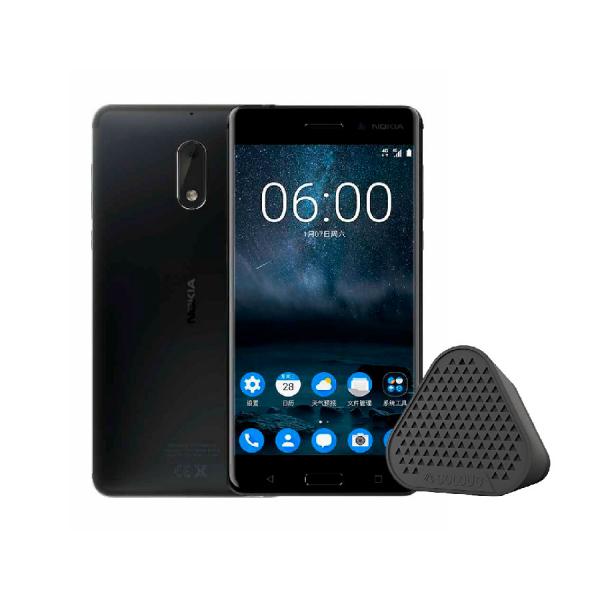 Celular Nokia 6 Negro + Parlante Coloud