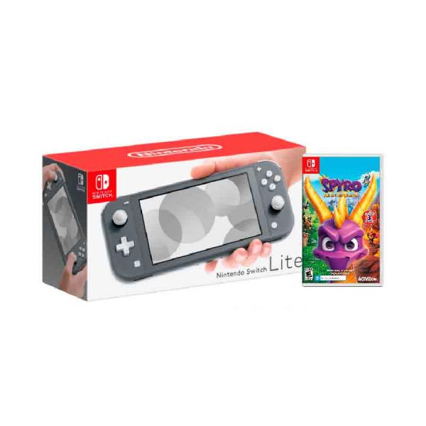 Nintendo Switch Lite Gris +SPYRO Reignited Trilogy