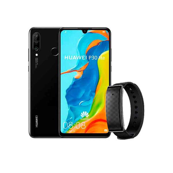 Celular Huawei P30 Lite Negro  + Banda A1