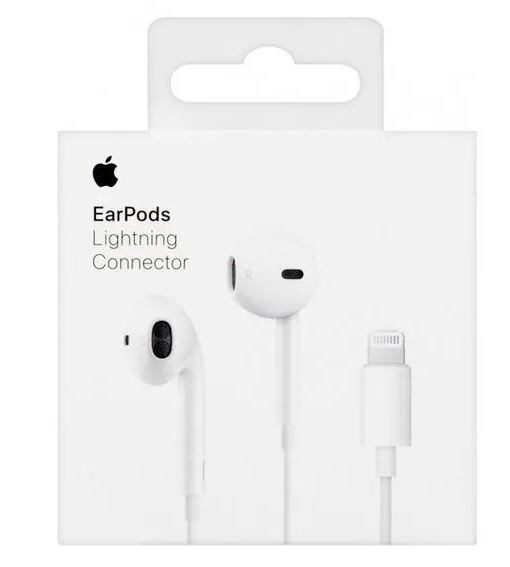 AUDIFONOS APPLE - EARPODS LIGHTNING BLANCO