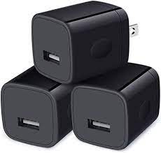 CUBO NOKIA USB  1 Amp NEGRO