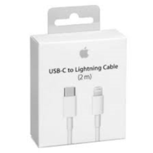 CABLE APPLE IPHONE TIPO C A LIGTHNING  2M ORIGINAL BLANCO