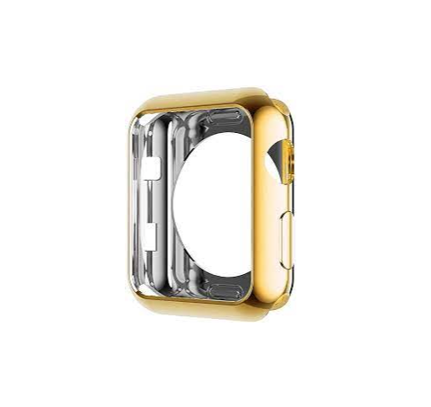 ESTUCHE APPLE WATCH TPU 38/40mm NEGRO / TRANSPARENTE