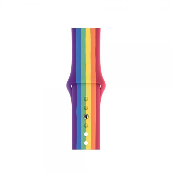 BRAZALETE APPLE WATCH SILICON 42-44 MM ARCOIRIS