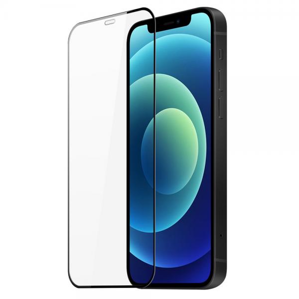 PROTECTOR TEMPERADO APPLE IPHONE 12 PRO MAX TRANSPARENTE