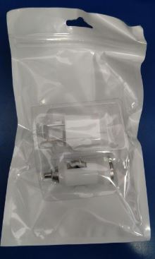 ADAPTADORES DE CARRO Y CUBO CORRIENTE BLANCO