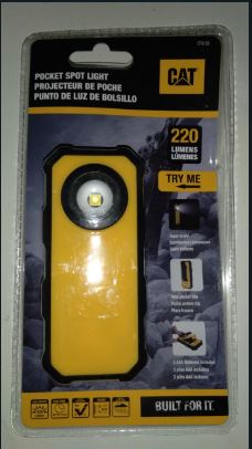 REGALIA LAMPARA CATERPILAR BOLSILLO