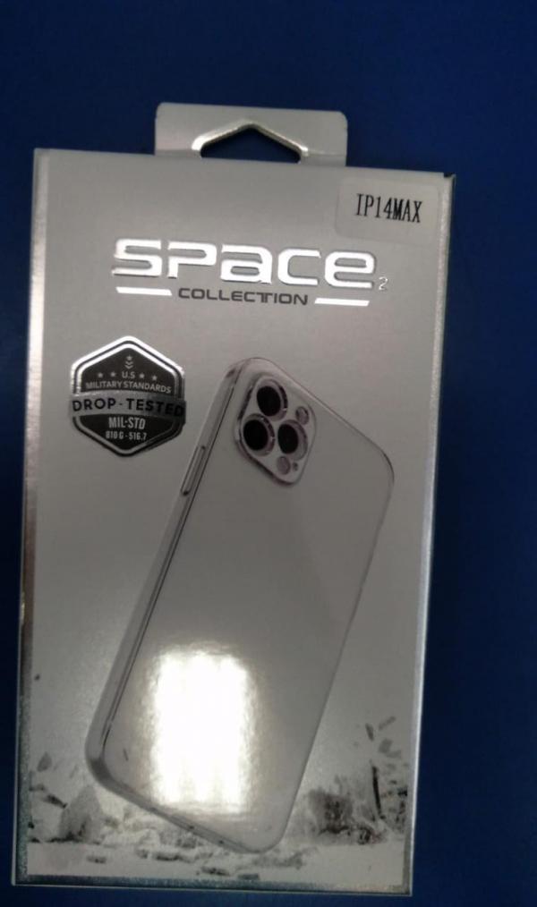 ESTUCHE SILICON APPLE IPHONE  14  MAX TRANSPARENTE