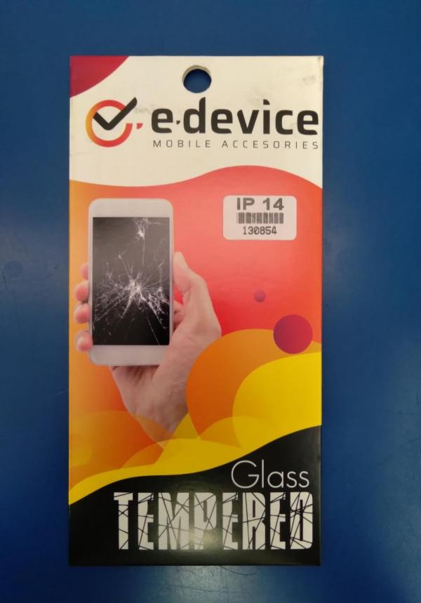 PROTECTOR TEMPERADO APPLE IPHONE 14 TRANSPARENTE