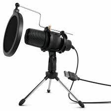 MICROFONO HYPERGEAR SOUND ADVANTAGE PRO-AUDIO CONDENSER NEGRO