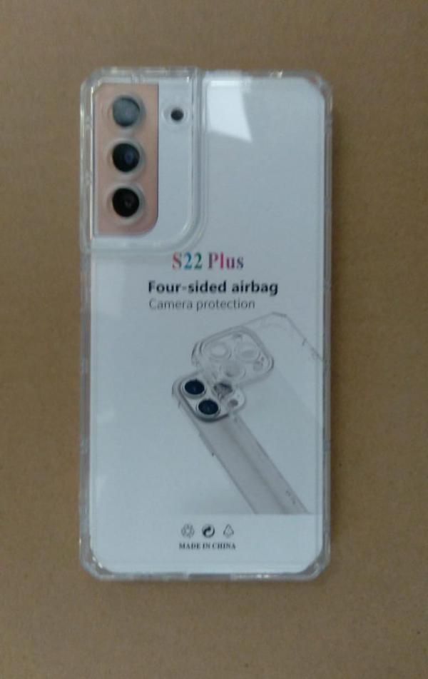 ESTUCHE SILICON  SAMSUNG GALAXY S22 PLUS TRANSPARENTE