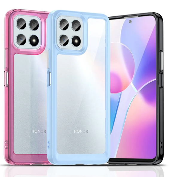 ESTUCHE ACRIGEL HONOR X6B/X6B PLUS TRANSPARENTE