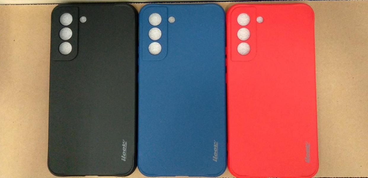 ESTUCHE SILICON SAMSUNG GALAXY S22 PLUS ROJO/ NEGRO/ AZUL