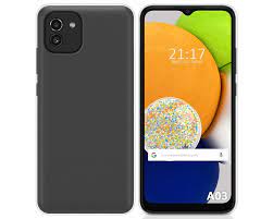 ESTUCHE SPACE SAMSUNG A03 TRANSPARENTE