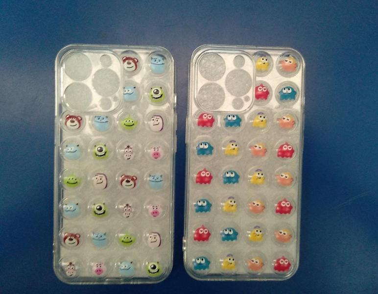 ESTUCHE POPS IPHONE 13 PRO TRANSPARENTE