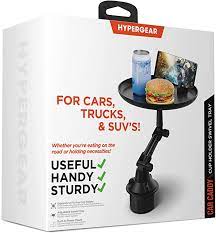 BANDEJA GIRATORIA PARA CARRO NEGRO